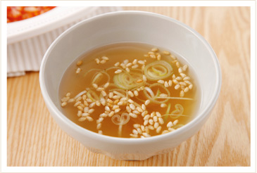 生姜の洋風スープ